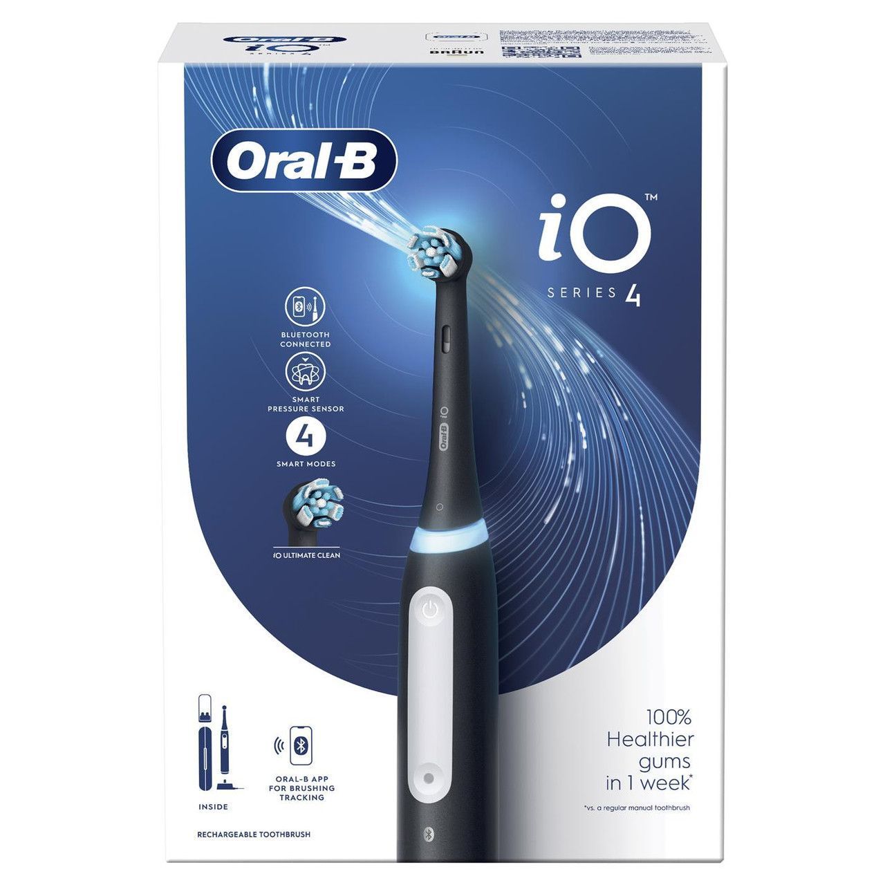 Електрична зубна щітка Oral-B iO Series 4 Matt Black