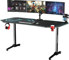 Геймерський ігровий стіл Ultradesk Frag XXL Blue