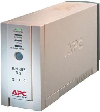 Резервный ИБП APC Back-UPS CS 500VA (BK500-RS)
