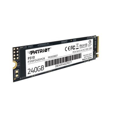 SSD накопитель Patriot P310 240 GB (P310P240GM28)
