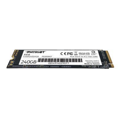 SSD накопитель Patriot P310 240 GB (P310P240GM28)
