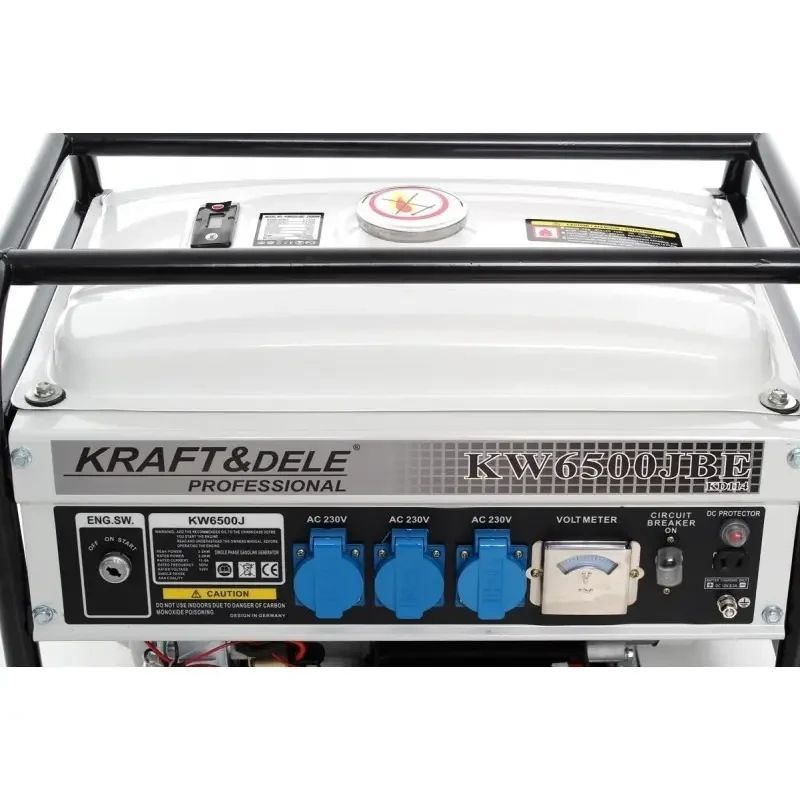 Бензиновый генератор Kraft&Dele KW-6500JBE (KD114)